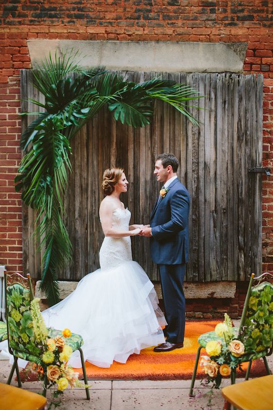  A Tropical Mid-Century Modern Styled Soirée, Angela Cox Photography, floral design + styling by Statice Flowers