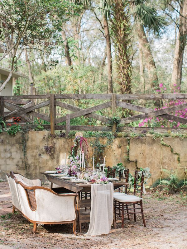  Irish Garden Greenery with Lovely Lavender + Ivory