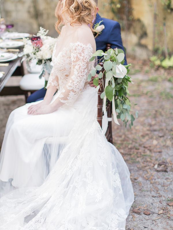  Irish Garden Greenery with Lovely Lavender + Ivory