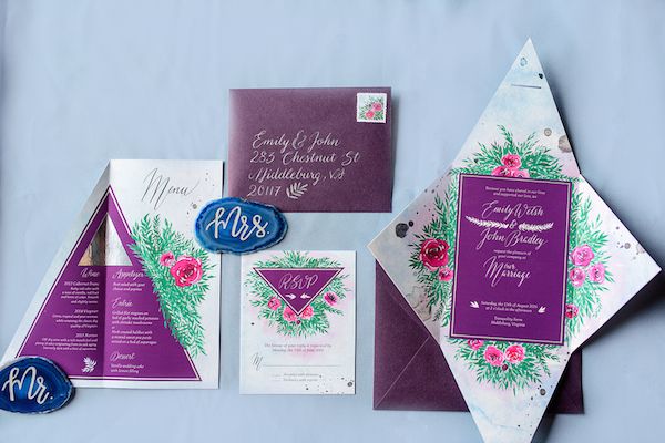  Geometric Boho Wedding Editorial