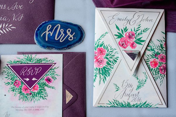  Geometric Boho Wedding Editorial