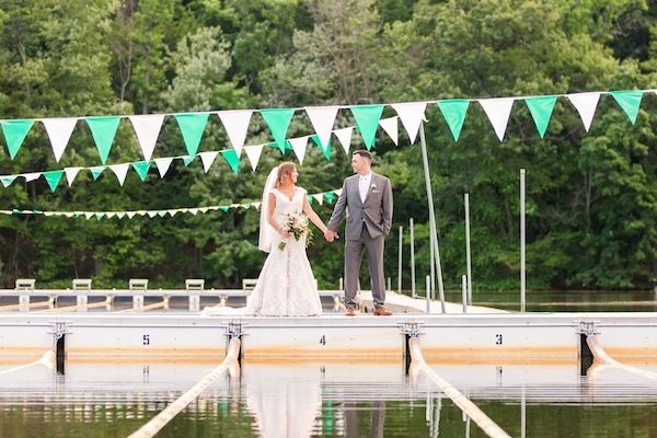  Romantic Lakeside Wedding at Lake Valhalla