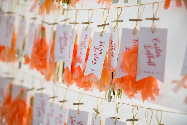  Coral and Gold Georgia Real Wedding