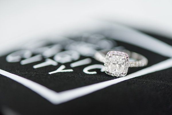  Modern Lime and Black Rooftop Wedding