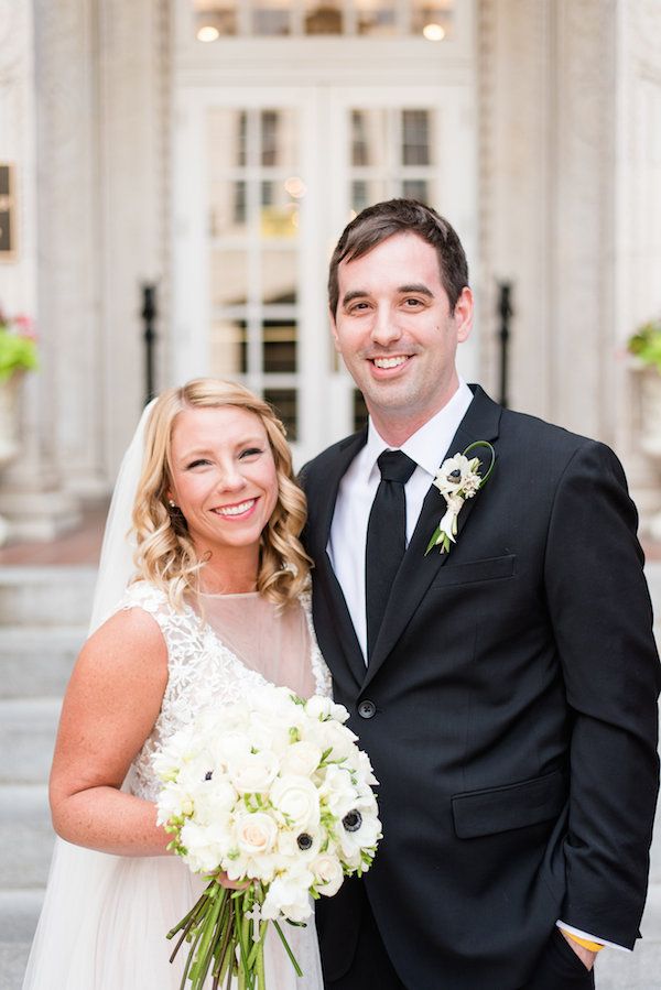  Modern Lime and Black Rooftop Wedding