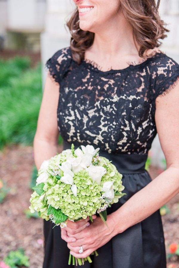  Modern Lime and Black Rooftop Wedding