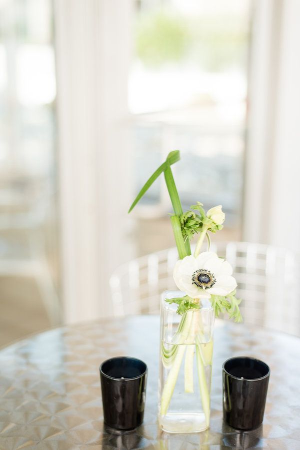  Modern Lime and Black Rooftop Wedding