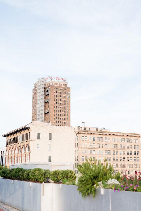  Modern Lime and Black Rooftop Wedding