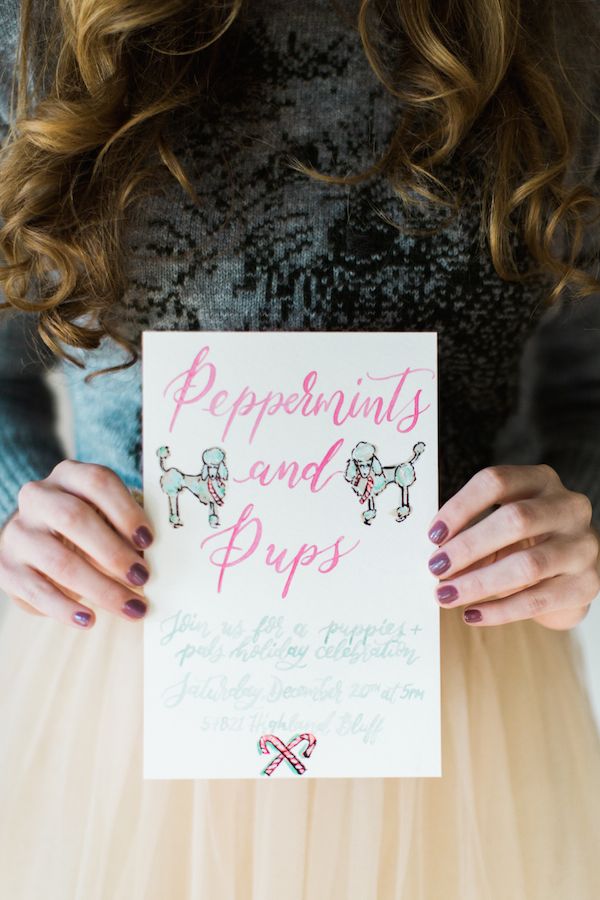  Peppermints & Pups | A Stylish Holiday Fête!