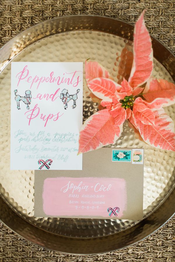  Peppermints & Pups | A Stylish Holiday Fête!