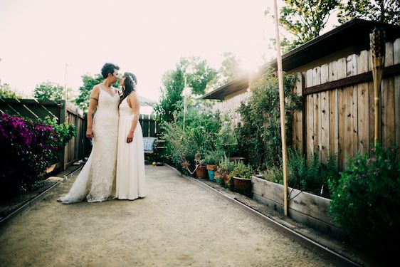  A Beautiful Bohemian Backyard Wedding, Sarah Maren Photography | As seen on @perfectpalette