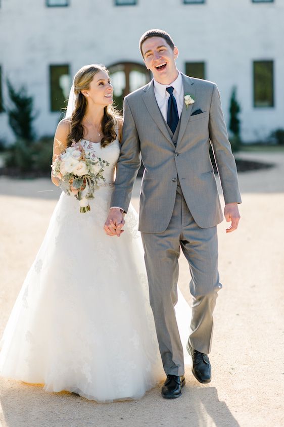  A Classic + Preppy Wedding in North Carolina, Caroline Lima Photography, Southern Soiree, Springwell Gardens