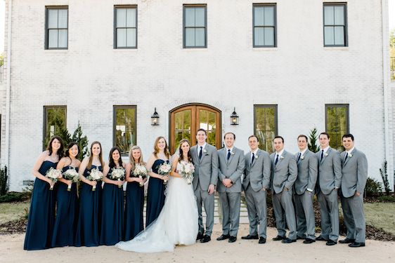  A Classic + Preppy Wedding in North Carolina, Caroline Lima Photography, Southern Soiree, Springwell Gardens