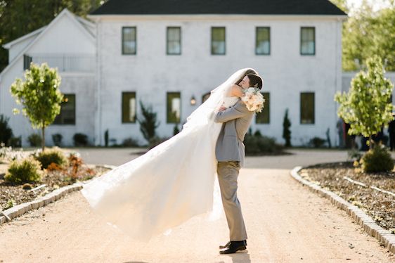  A Classic + Preppy Wedding in North Carolina, Caroline Lima Photography, Southern Soiree, Springwell Gardens