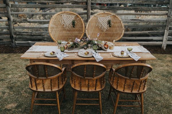 Whimsical Wedding Inspiration with Boho Luxe Style