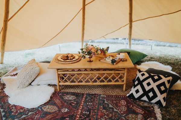  Whimsical Wedding Inspiration with Boho Luxe Style