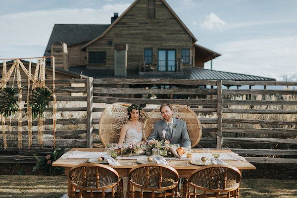  Whimsical Wedding Inspiration with Boho Luxe Style