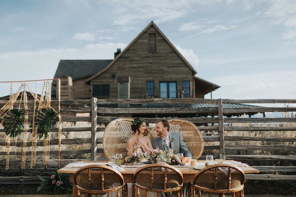  Whimsical Wedding Inspiration with Boho Luxe Style