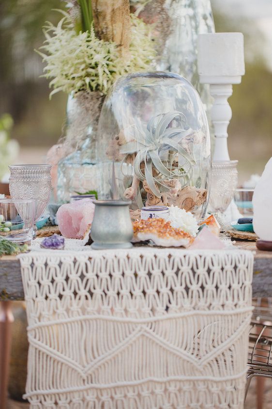  Bohemian Beach Wedding Inspiration, Kristin Zabos Photography, Event Design by Jenelle Jamani of Special Event Rentals, Florals by FaBLOOMosity