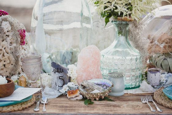  Bohemian Beach Wedding Inspiration, Kristin Zabos Photography, Event Design by Jenelle Jamani of Special Event Rentals, Florals by FaBLOOMosity