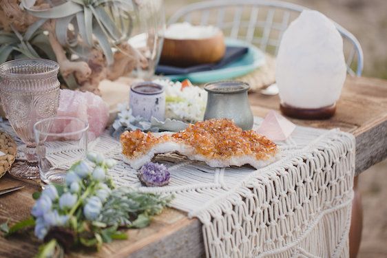  Bohemian Beach Wedding Inspiration, Kristin Zabos Photography, Event Design by Jenelle Jamani of Special Event Rentals, Florals by FaBLOOMosity