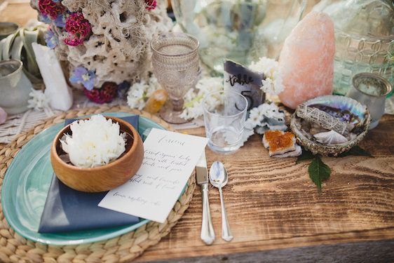  Bohemian Beach Wedding Inspiration, Kristin Zabos Photography, Event Design by Jenelle Jamani of Special Event Rentals, Florals by FaBLOOMosity