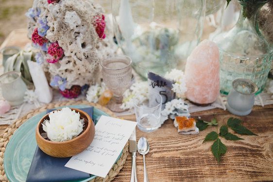  Bohemian Beach Wedding Inspiration, Kristin Zabos Photography, Event Design by Jenelle Jamani of Special Event Rentals, Florals by FaBLOOMosity