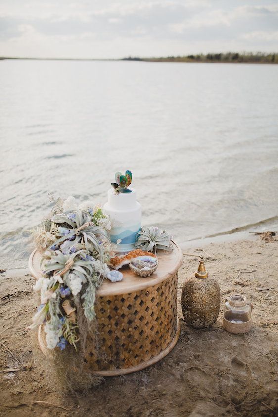  Bohemian Beach Wedding Inspiration, Kristin Zabos Photography, Event Design by Jenelle Jamani of Special Event Rentals, Florals by FaBLOOMosity