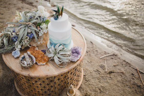  Bohemian Beach Wedding Inspiration, Kristin Zabos Photography, Event Design by Jenelle Jamani of Special Event Rentals, Florals by FaBLOOMosity