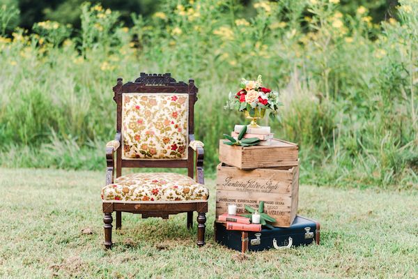  Romantic Lakeside Wedding Inspo in Burgundy & Gold