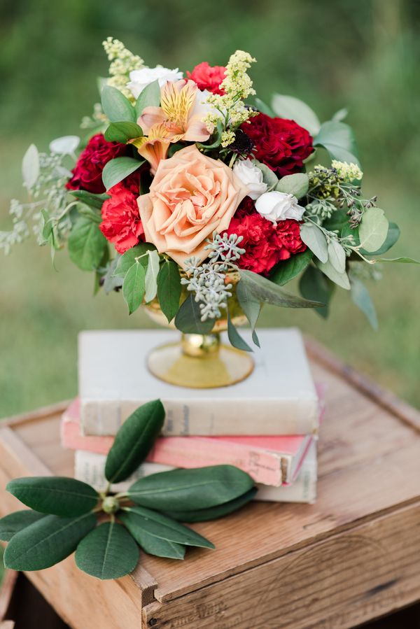  Romantic Lakeside Wedding Inspo in Burgundy & Gold