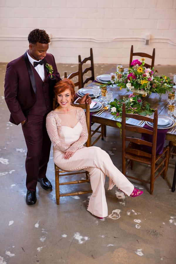  Trendy, Bold, and Industrial Wedding