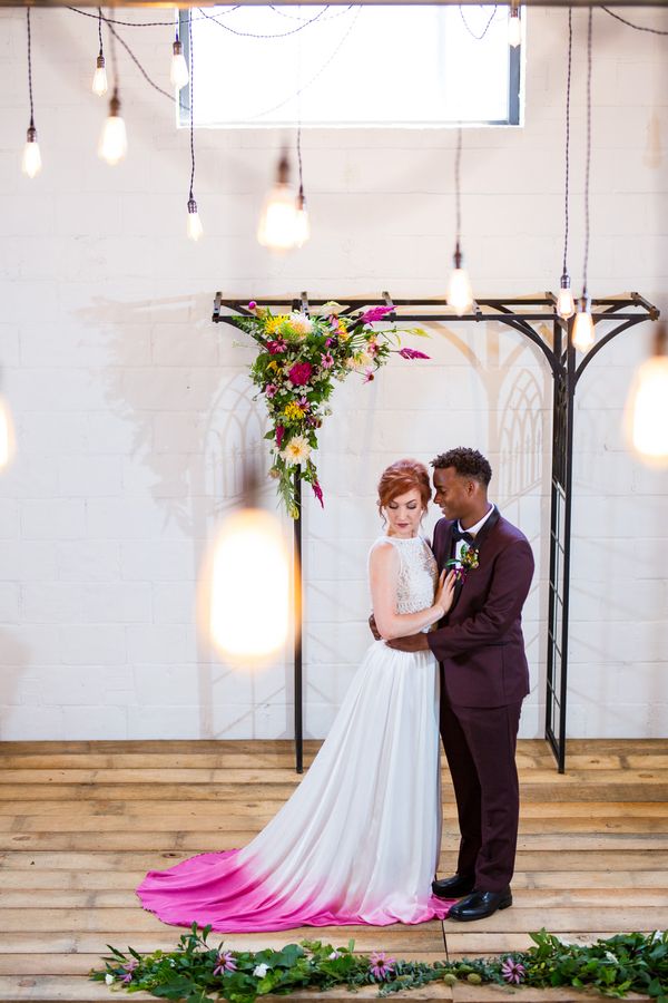  Trendy, Bold, and Industrial Wedding