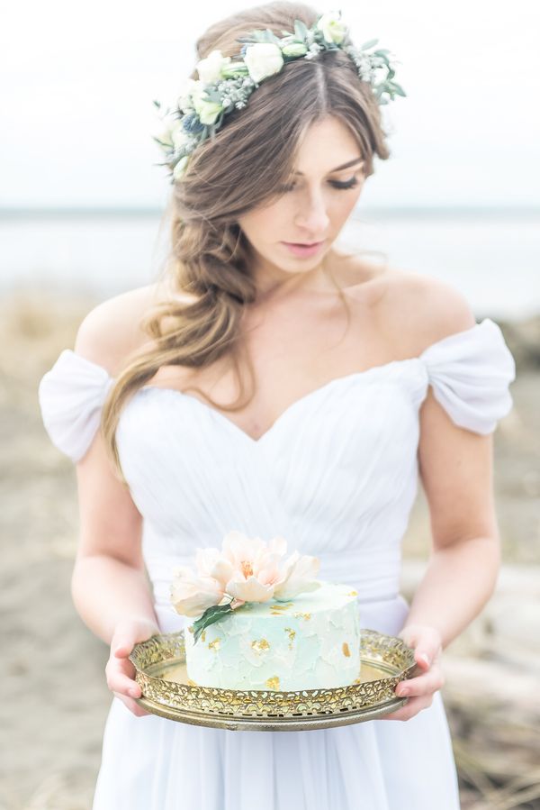  Romantic Oceanside Bridal Session at Iona Beach