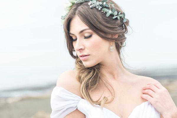  Romantic Oceanside Bridal Session at Iona Beach