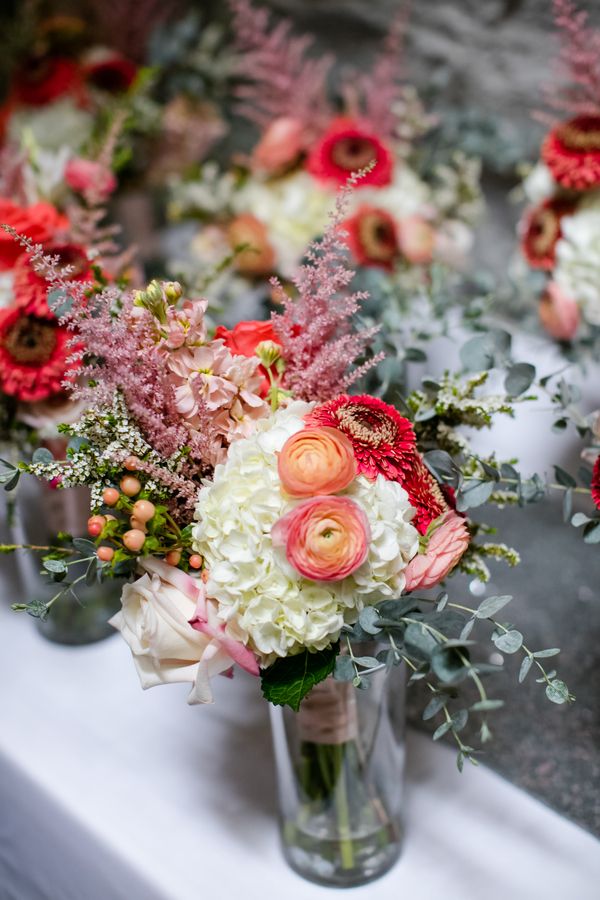  Crazy for Coral Real Wedding with Details Galore