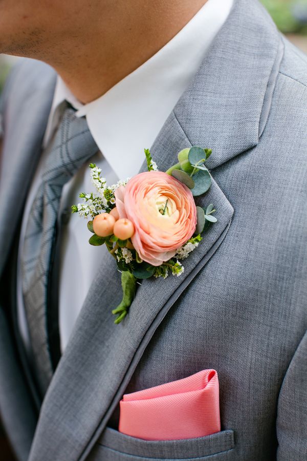  Crazy for Coral Real Wedding with Details Galore