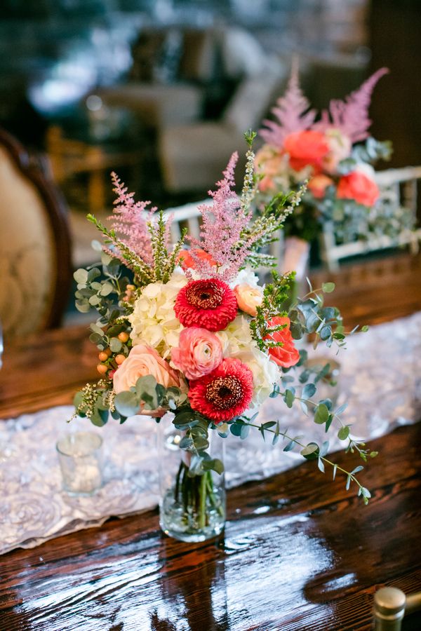  Crazy for Coral Real Wedding with Details Galore