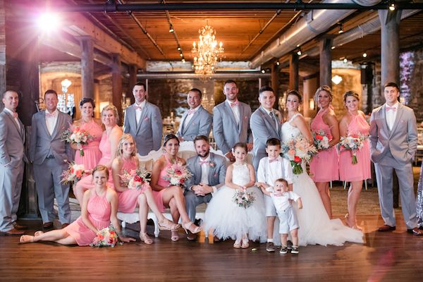  Crazy for Coral Real Wedding with Details Galore