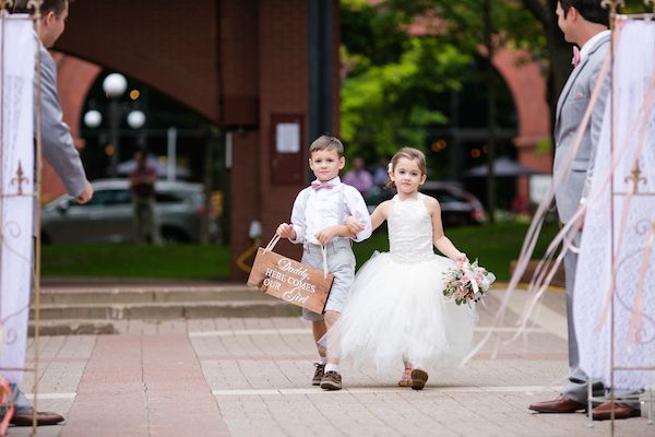  Crazy for Coral Real Wedding with Details Galore