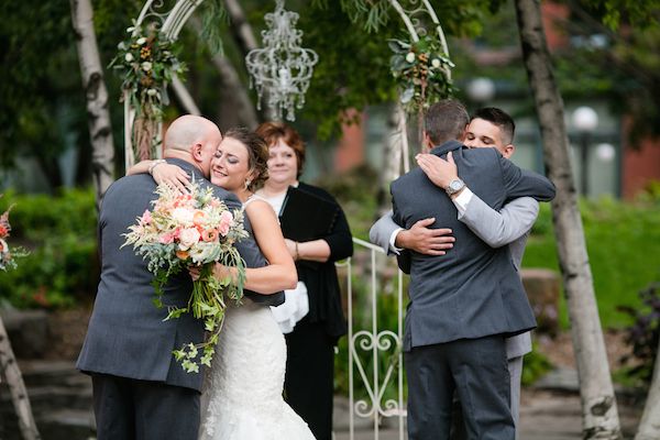  Crazy for Coral Real Wedding with Details Galore