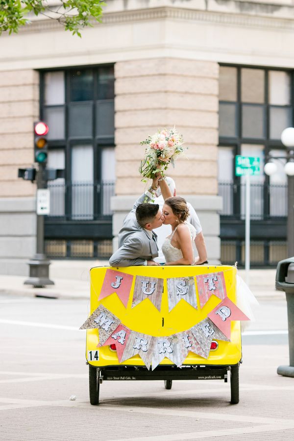  Crazy for Coral Real Wedding with Details Galore