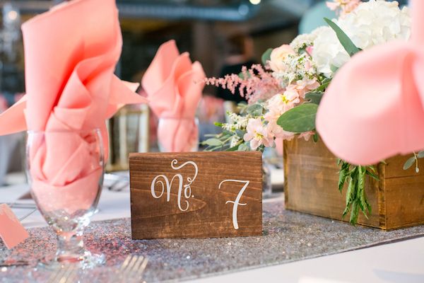  Crazy for Coral Real Wedding with Details Galore