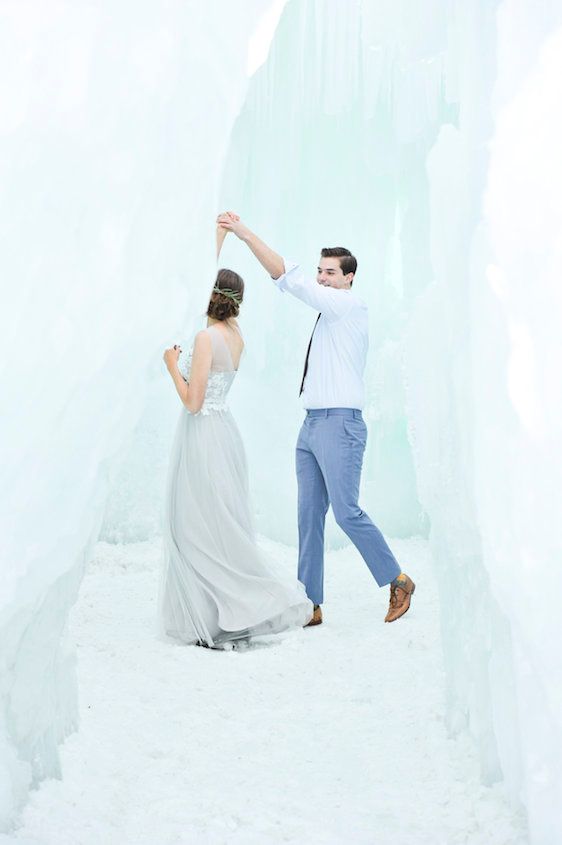  Ice Castle Wedding Inspiration in Midway Utah, Allichelle Photography, Event Design and Planning by Leslie Dawn Events, Floral Design by Sax Romney