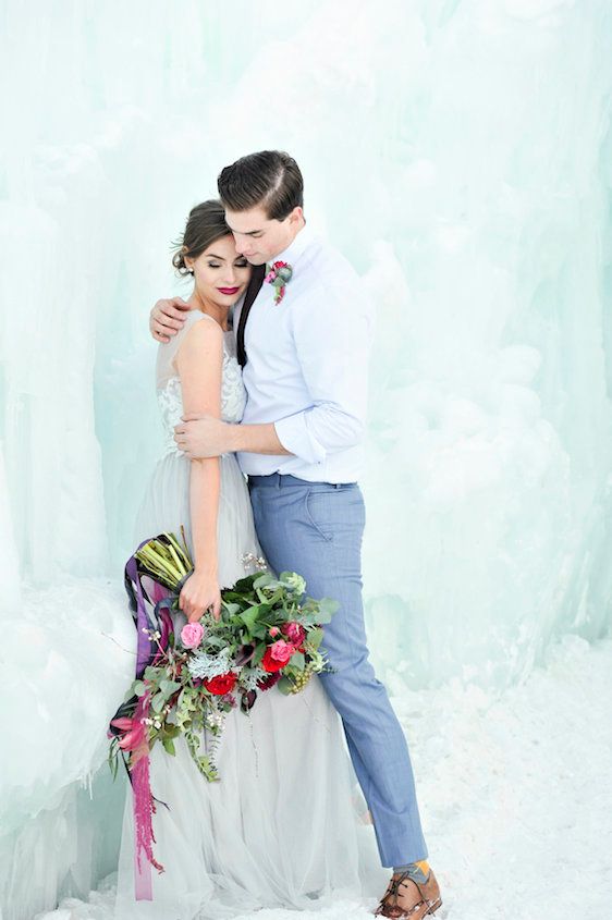  Ice Castle Wedding Inspiration in Midway Utah, Allichelle Photography, Event Design and Planning by Leslie Dawn Events, Floral Design by Sax Romney