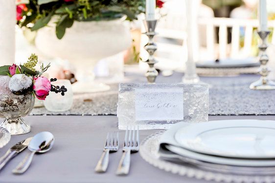 Ice Castle Wedding Inspiration in Midway Utah, Allichelle Photography, Event Design and Planning by Leslie Dawn Events, Floral Design by Sax Romney
