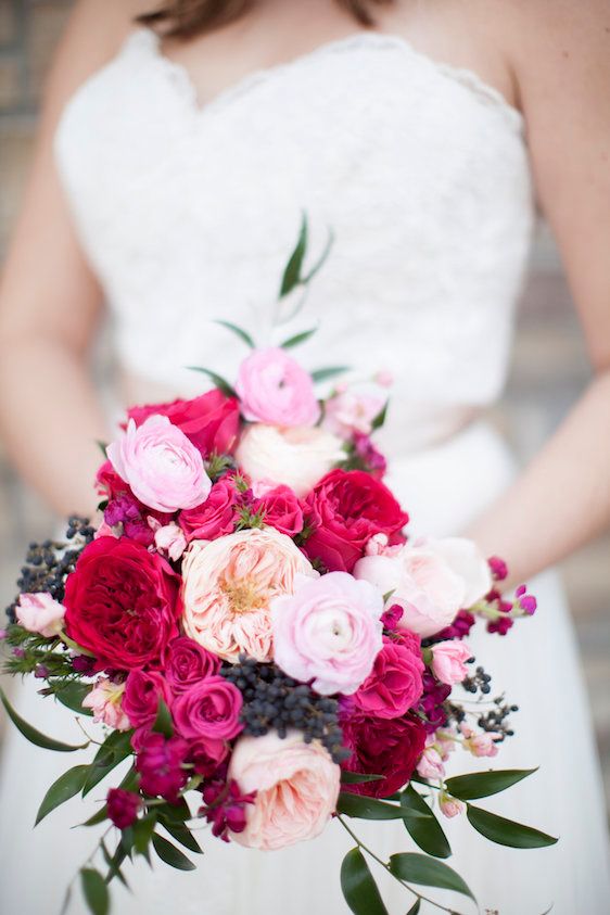  Modern Copper and Fuchsia Wedding Ideas! Kellie Michelle Photography, Abby Mitchell Events