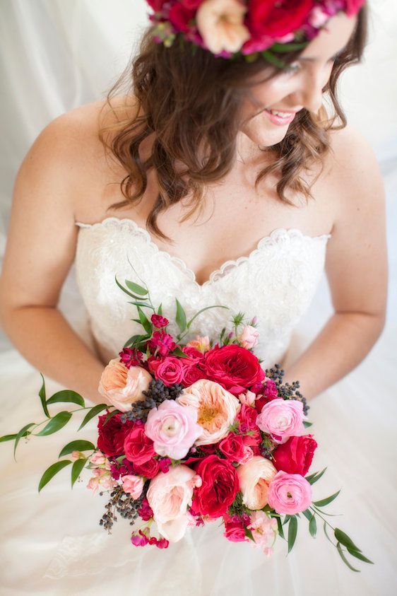  Modern Copper and Fuchsia Wedding Ideas! Kellie Michelle Photography, Abby Mitchell Events