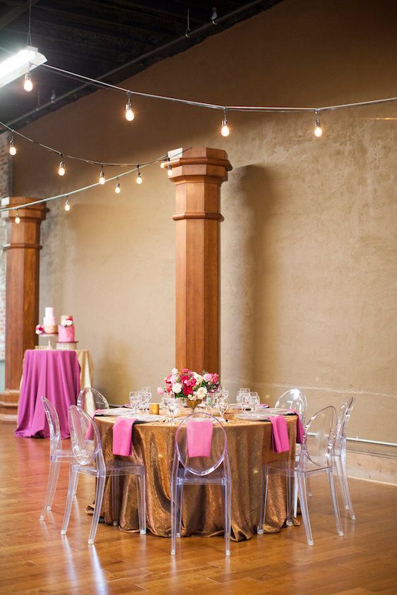 Modern Copper and Fuchsia Wedding Ideas! Kellie Michelle Photography, Abby Mitchell Events 