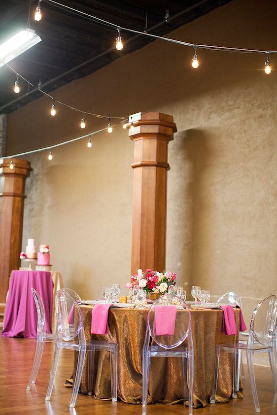  Modern Copper and Fuchsia Wedding Ideas! Kellie Michelle Photography, Abby Mitchell Events